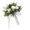 White#0, variant on Artificial Rose Wedding Bouquet for Bride Silk Bridal Bouquet with Hydrangea and Gypsophila Faux Flower Hand Tied Bouquet for Bridesmaids Wedding Ceremony Valentine's Day Home Decor