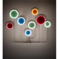thumbnail image 1 of Meyda 212247 68 in. Paletta Wall Sconce - White & Silver Metallic, 1 of 1