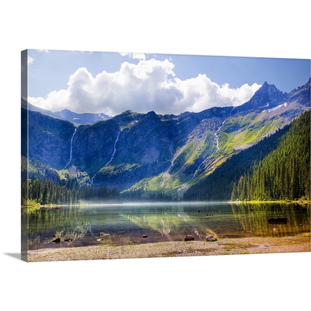 Great BIG Canvas "Avalanche Lake, Glacier National Park, Montana