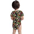thumbnail image 2 of Rocae Watercolor Tropical Flowers for Baby Cotton Short-Sleeve Bodysuits for Unisex Onesies Bodysuit-6 Months, 2 of 7