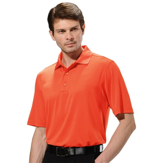 Monterey Club Men's Pique Solid Golf Polo Shirt #1060