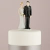 Weddingstar Bride And Groom Couple Wedding Cake Topper Figurine - "The Love Pinch"