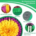 thumbnail image 3 of Snuffle Mat for Dogs, Washable Dog Feeding Mat, Foldable Pet Foraging Mat for Smell Training and Slow Eating, Stress Relief Interactive Dog Mat for Feeding, Three Size Adjustable Dog Snuffle Mat, 3 of 8