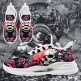 thumbnail image 7 of Coolcustomize Women's Skull & Rose Running Shoes Trendy Floral Sneakers with Cool Design Comfort Breathable Mens Athletic Gym Walking Shoes, 7 of 7