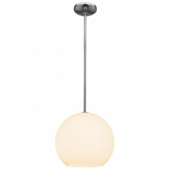 Access Lighting 23951-BS-OPL Pendentif Boule Lumineuse Azote 1 - Acier Brossé