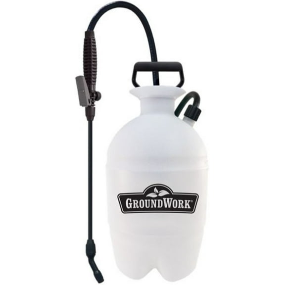 GroundWork 24001 Indoor and Outdoor Pump Sprayer 45 PSI 1 gal.