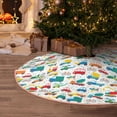 thumbnail image 5 of Bingfone Christmas Tree Skirt Mat Christmas Decoration Interior 30" -Cute Transport, 5 of 6