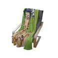 thumbnail image 4 of Lips Soft Flannel Fleece Throw Blanket, Comic Style Pop Art Retro Girl with Blue Hair Polka Dotted Hair Tie Blowing a Kiss, Cozy Plush for Indoor and Outdoor Use, 60" x 80", Multicolor, by Ambesonne, 4 of 6