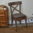 thumbnail image 2 of The Gripper 16.00" x 15.00" x 2.00" Nikita Chair Cushions, Chenille Stripe Taupe, 2 Count Pack, 2 of 5