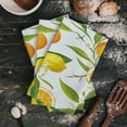 thumbnail image 4 of Cloth Cleaning Household Absorption Water Dishcloth Kitchen Towel Hand Bathroom Towel Kitchen Fruit Orange Leaf Flower Lemon, 4 of 7