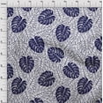 thumbnail image 4 of oneOone Viscose Jersey Blue Fabric Tropical Fabric For Sewing Printed Craft Fabric By The Yard 60 Inch Wide, 4 of 4