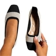 thumbnail image 4 of Willtoo Women Flat Shoes 2026 Knitted Lightweight Slip-on Loafers Breathabel Soft Comfortable Ballet Flats, 4 of 6
