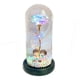 thumbnail image 5 of Cubierta de vidrio Simulación de flor de lámina de oro Rosa Luz LED Flor eterna Regalo del día de San Valentín Día de la madre Adornos creativos, 5 of 6