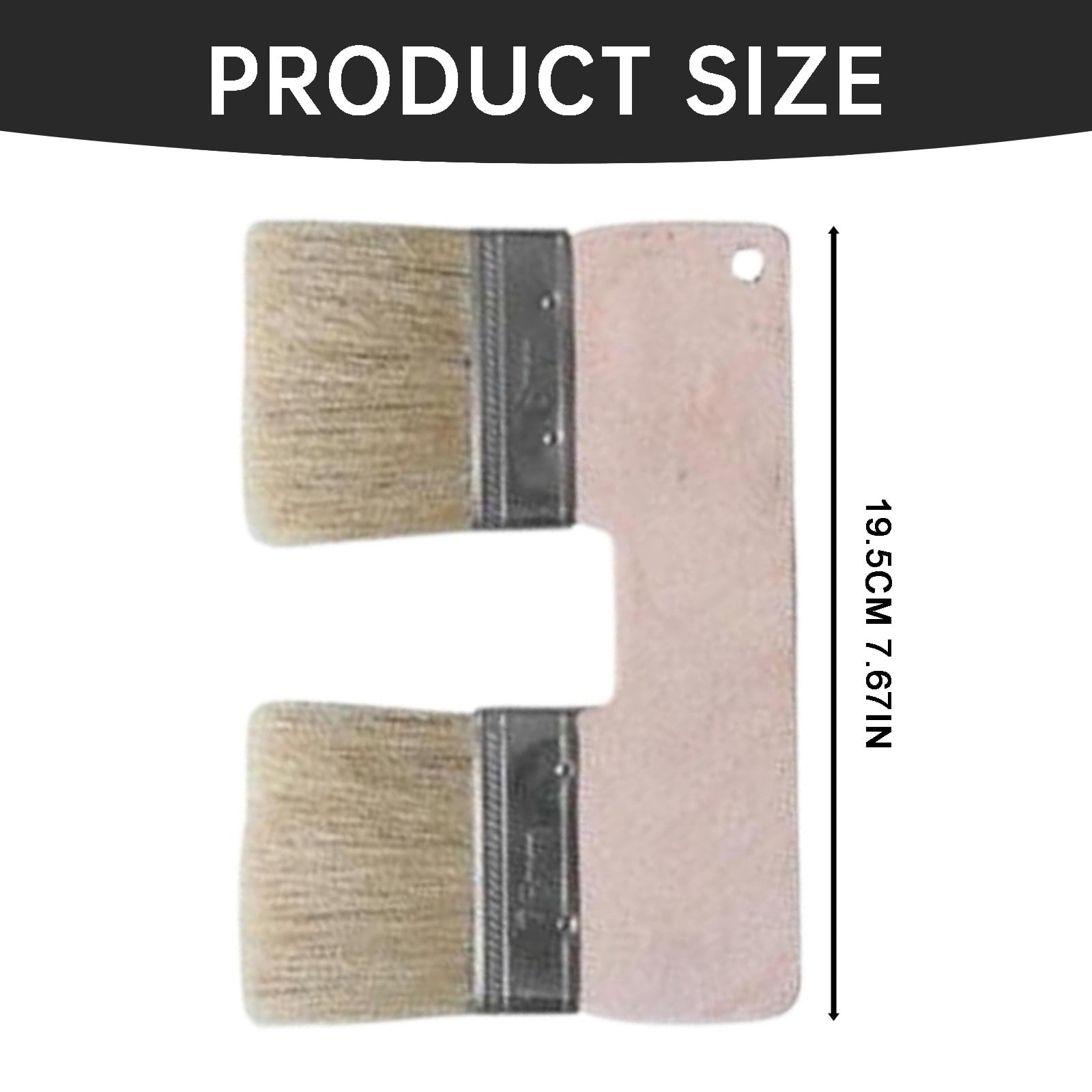 Double-Ended Brush, Art Wall Paint Brush, Double-Ended Brush, Art Flat Texture Brush, Art Wall Painting Tool