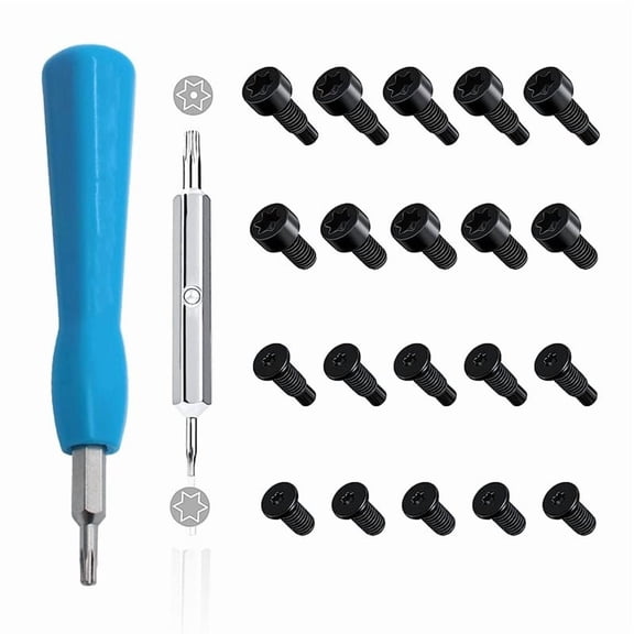 Replacement Doorbell Blue Screwdriver T6 T15 &   20Pcs Screwsg Security Screw Set