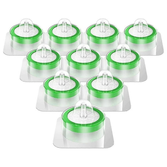 Sterile Syringe Filter PES 10 Pack, 0.22Um Pore Size, 33Mm Membrane Diameter, Hydrophilic Filtratio
