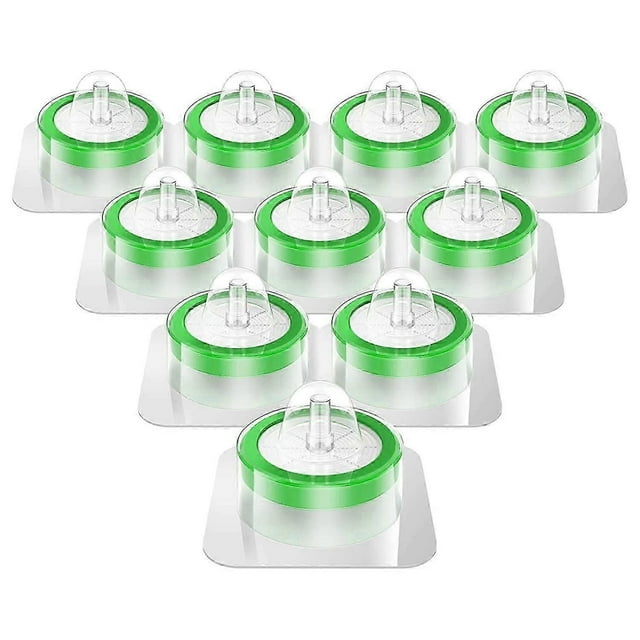Sterile Syringe Filter PES 10 Pack, 0.22Um Pore Size, 33Mm Membrane Diameter, Hydrophilic Filtratio