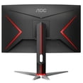 thumbnail image 4 of Restored AOC - G2 Series C24G2 Monitor 24" LED Curved FHD FreeSync Premium Monitor (DisplayPort, HDMI, VGA) - Black/Red (Refurbished), 4 of 5
