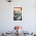 thumbnail image 4 of View from Satta Suruga, Scenic Framed Art Print Wall Art by Ando Hiroshige Sold by ArtCom, 4 of 6