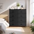 thumbnail image 4 of 8-Drawer Dresser, Clothes Dresser Tower & Classification Storage for Bedroom, Living Room, Black, 4 of 8
