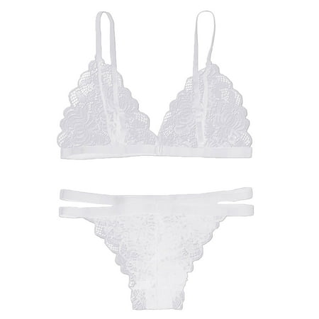 

Outfmvch womens pajama sets Women V Neck SexyBabydoll Lingerie Lace Backless Lanyard Underwear Suit Tight Lace Underwear lingerie for women