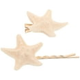 thumbnail image 6 of MRLESS 2pcs Star Hair Clip Sea Hair Clips Mermaid Hair Accessories Mermaid Costume Women Seashell Hair Clip Mermaid Outfit for Women, 6 of 8
