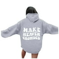 thumbnail image 1 of WEAIXIMIUNG Chandails en Molleton à Col Rond pour Femmes Automne Sweat à Capuche pour Femmes, 1 of 5