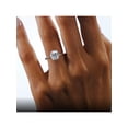 thumbnail image 2 of 1PC Engagement Ring for Women 1ct/2ct Round Cut Moissanite Ring 925 Sterling Silver Classic Anniversary Wedding Ring Jewelry Gifts for Her with GRA Certificate, 2 of 4