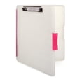 thumbnail image 1 of Dexas Slimcase 2 Storage Clipboard with Side Opening, Natural Glitter with Pink Binding, 1 of 7