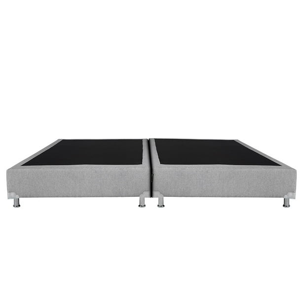 Box Base Cama King Size Plata Dicasa Rivo