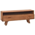 thumbnail image 5 of vidaXL TV Stand 43.3"x11.8"x17.7" Solid Wood Teak, 5 of 8
