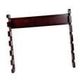 thumbnail image 1 of Soporte para caña de pescar, estante para caña de pescar, almacenamiento en estante para poste de madera, capacidad para 6 cañas para accesorios de Cola Estante de caña de pescar, 1 of 8