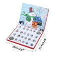 thumbnail image 3 of Fiudx Juego de Joyas Navideñas Diy, Caja de Regalo con Calendario de Adviento, 22 Dijes Únicos, Adornos de Cuenta Regresiva de Moda, Divertida Actividad Familiar, Regalo Sorpresa Navideño, Caja de 20, 3 of 7