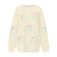 thumbnail image 3 of cocolona Womens Halloween Graphic Sweatshirts Fall Winter Long Sleeve Shirts Fashion Casual Loose Tops Blouse Halloween Gifts, 3 of 3