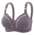 thumbnail image 2 of Karight Bras for Women No Underwire Push Up Wireless Smooth Lightly Lined Comfort Bra Plus Size Minimizer Full Coverage Bra, 2 of 3