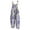 Purple, variant on Fesfesfes Jumpsuit for Women Ethnic Style Print Cold Shoulder Suspender Cami Pants Jumpsuit