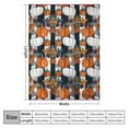 thumbnail image 4 of Chilfamy Fall Blanket Buffalo Plaid  Pumpkin Maple Leaf Throw Blanket Soft Warm Cozy Farmhouse Blanket, 4 of 6