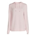 thumbnail image 3 of Athletic Works Women's Athleisure Mock Neck Hoodie, 3 of 5