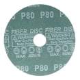 thumbnail image 3 of Discos de fibra de resina de óxido de aluminio de 5 pulgadas x 7/8 pulgadas, discos de lijado y pulido de 80 Grit, 5 piezas, 3 of 4