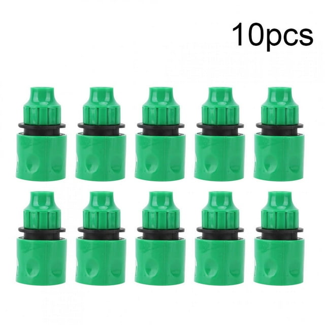 Quick Connect,10PCS Plastic Garden Watering Irrigation Garden Water Connectors Solid Performance