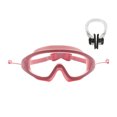 thumbnail image 1 of Sonducket Gafas de natación ajustables para niños con tapones para las orejas, gafas antivaho para piscina, gafas, gafas, accesorios de equipo Deportes acuáticos Tipo 2 Rosa, 1 of 6