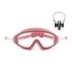 thumbnail image 1 of Yuarrent Gafas de natación para niños con tapones para las orejas, gafas impermeables para piscina para niños y niñas, accesorios para gafas Deportes acuáticos Tipo 2 Rosa, 1 of 6