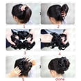thumbnail image 2 of 1Pcs Golden Curly Hair Extensions Bun for Girls Gathering and Ball, 2 of 4