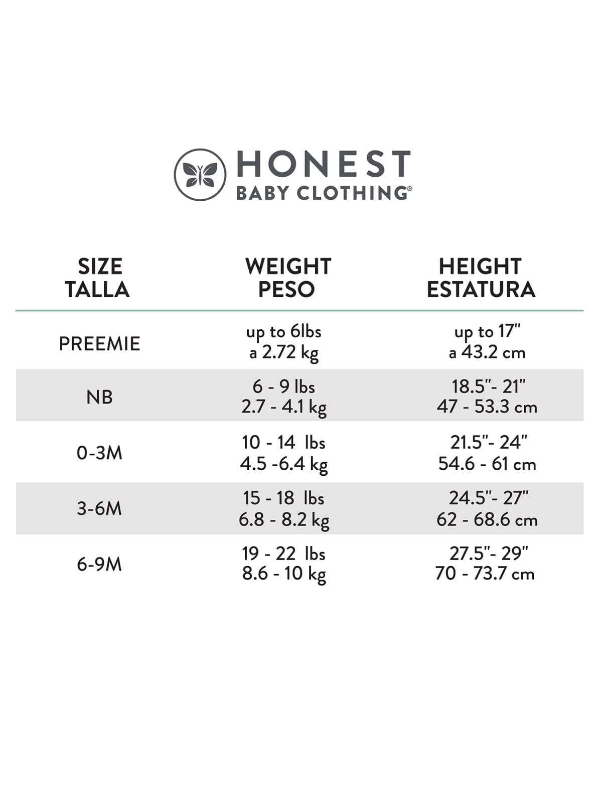 Honest Baby Clothing Organic Cotton Boy/Girl Long Sleeve Sleep N Play, Newborn to 9 Months
