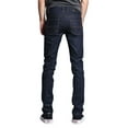 thumbnail image 5 of Victorious Men's Skinny Slim Fit Stretch Raw Denim Jeans - Multiple Colors & Sizes, 5 of 6