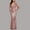Pink, variant on EGNMCR Evening Gowns for Women, Formal Dresses for Women, Women's Cocktail Dresses Long Sleeve V-Neck Dress Women Soild Fashion V-Neck Sequins Dress Long Sleeve Party Long Dresses Women Dress