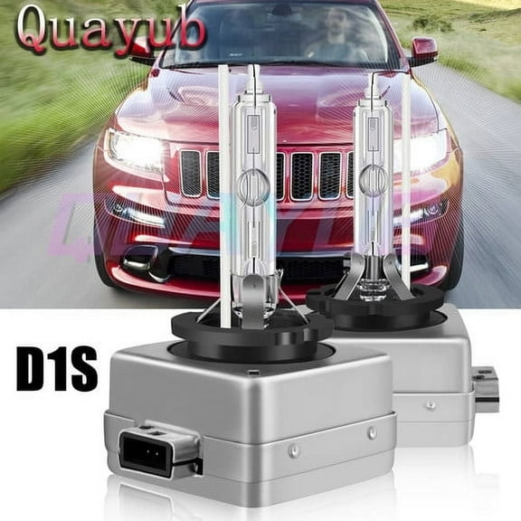 D1S HID Headlight Bulbs 35W White 6000k Bright For Jeep Grand Cherokee 2008-2011 2012-2013 Laredo Laredo E X Limited Overland