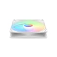 thumbnail image 4 of NZXT F140 RGB Core Fan - RF-C14SF-W1 - 140mm Hub-Mounted RGB Fan - Sublime RGB Lighting - PWM Control - Single, 140mm Case Fan - White, 4 of 5