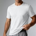 thumbnail image 4 of JTSRKL Mens Mesh Quick Dry Sport Tees Short Sleeve Crewneck Breathable Lightweight Shrits Summer Athletic Gym Running Training Casual Daily Top, 4 of 8