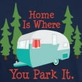 thumbnail image 3 of CafePress - Home Is Where You Park It. T Shirt - Men's Classic Graphic Cotton T-Shirt, 3 of 4